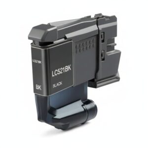 brother lc521 negro cartucho de tinta pigmentada generico reemplaza lc521bk