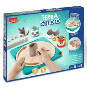 maped terra studio taller de ceramica kit infantil completo y facil de usar para niños a partir de 5 años