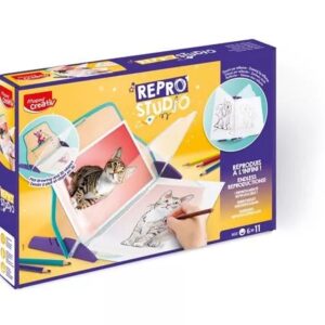 maped repro'studio kit de dibujo creativo, tecnica de imagen especular para niños a partir de 6 años