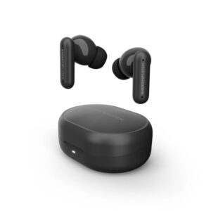 energy sistem chill auriculares true wireless bluetooth 6.0 cancelacion activa de ruido deep bass para graves profundos hq voice calls 21h autonomia modo baja latencia asistente de voz integrado color negro