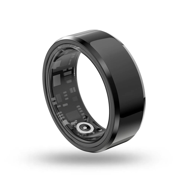 energy sistem smart ring anillo inteligente monitorizacion del sueño asistente de salud con ia monitorizacion de ritmo cardiaco y actividad fisica ip68 mas de una semana de autonomia talla xl color negro