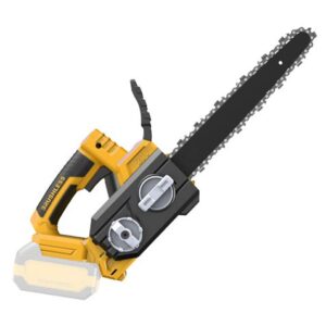 blim sierra de podar 20v cuchilla de 12" pantalla lcd motor sin escobillas bateria no incluida maletin de transporte color negro y amarillo