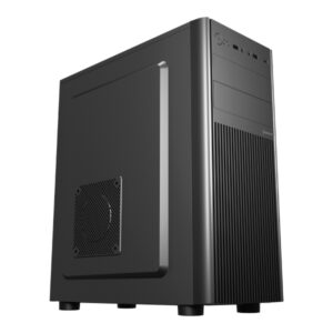 unykach uk8026 caja atx tamaño disco soportado 3.5", 2.5" usb a 2.0, usb a 3.0, usb c, audio color negro