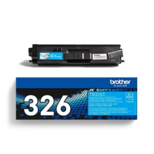 brother tn326 cyan cartucho de toner original tn326c