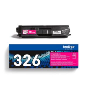 brother tn326 magenta cartucho de toner original tn326m