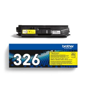brother tn326 amarillo cartucho de toner original tn326y