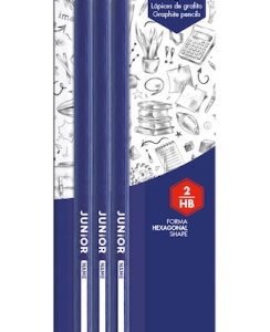 alpino junior blister de 3 lapices de grafito hb con cabecilla espacio para el nombre