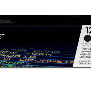 hp ce310a negro cartucho de toner original 126a