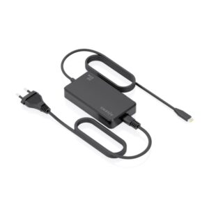aisens cargador de portatil gan usb c/pd 65w cable de 1.80m color negro