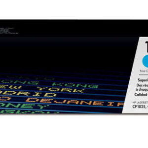 hp ce311a cyan cartucho de toner original 126a