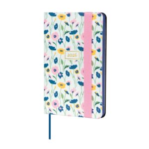 finocam flexi joy agenda en catalan anual 2026 tapa blanda formato f2 85x13x130mm semana vista horizontal tematica de flores