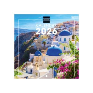 finocam calendario de pared internacional anual 2026 imagenes variadas 191x5x185mm tematica de ciudades y pueblos
