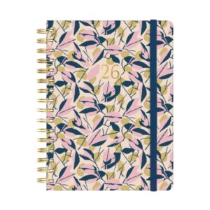 finocam you agenda de espiral en catalan anual 2026 planificador cierre de goma formato e10 180x30x220mm 1 dia por pagina tematica de hojas