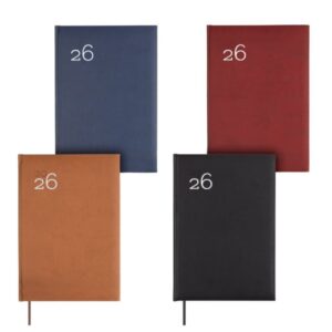 finocam dynamic milano pack de 5 agendas surtidas anual 2026 tapa dura acolchada formato y11 semana vista en vertical color surtidos