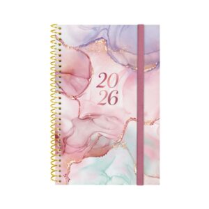 finocam design collection agenda de espiral anual 2026 tapa ligera formato e5 124x14x181mm semana vista horizontal color varios