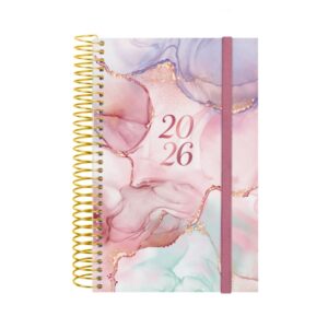 finocam design collection agenda de espiral en catalan anual 2026 tapa ligera formato e5 132x25x181mm 1 dia por pagina color varios