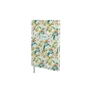 finocam dynamic porto design agenda en catalan anual 2026 tapa dura formato y10 145x12x210mm semana vista en vertical tematica de flores