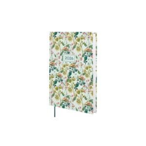 finocam dynamic porto design agenda en catalan anual 2026 tapa dura formato y10 145x23x210mm 1 dia por pagina tematica de flores