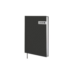 finocam dynamic porto agenda en catalan anual 2026 sin cierre formato y10 145x23x210mm 1 dia por pagina color negro