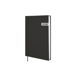 finocam dynamic porto agenda anual 2026 sin cierre formato y11 168x26x245mm 1 dia por pagina color negro