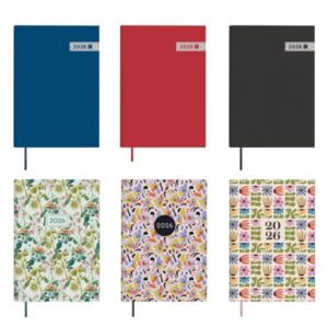 finocam dynamic porto pack de 7 agendas surtidas en catalan anual 2026 formato y10 semana vista en vertical color surtidos