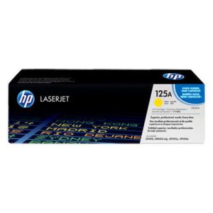 hp cb542a amarillo cartucho de toner original 125a