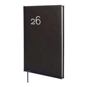 finocam dynamic milano agenda profesional en catalan anual 2026 tapa dura acolchada formato y11 168x19x245mm semana vista en vertical color negro