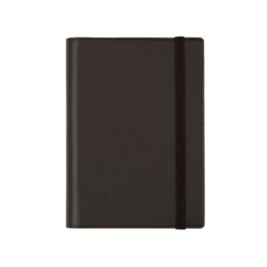 finocam duoband agenda con bloc de notas anual 2026 formato e5 130x15x192mm semana vista horizontal color negro