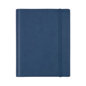 finocam duoband agenda con bloc de notas anual 2026 formato e10 168x15x226mm semana vista horizontal color azul