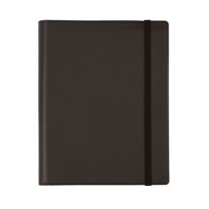 finocam duoband agenda con bloc de notas en catalan anual 2026 formato e10 168x15x226mm semana vista horizontal color negro