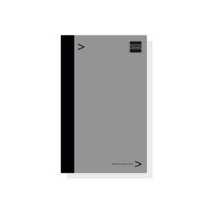 finocam bloc de notas para agendas duo formato e5 117x5x181mm color gris