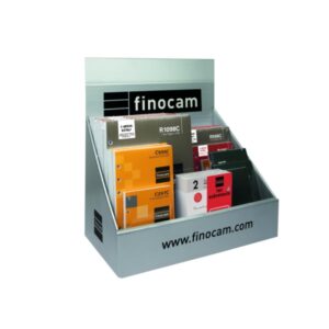 finocam expositor con 23 recambios para agendas open en catalan anual 2026 color surtidos