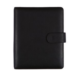 finocam open piel andrea agenda organizador anual 2026 formato 1000 205x43x249mm semana vista en vertical color negro