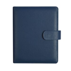 finocam open piel andrea agenda organizador formato 1000 205x43x249mm 1 dia por pagina color azul