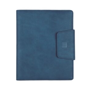 finocam open nova agenda organizador anual 2026 formato 1000 205x43x249mm 1 dia por pagina color azul