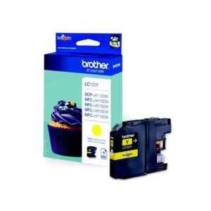 brother lc123 amarillo cartucho de tinta original lc123ybp