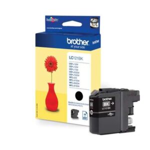 brother lc121 negro cartucho de tinta original lc121bkbp
