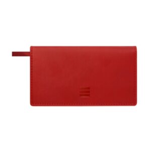 finocam ibis agenda plana en catalan anual 2026 formato pl1 130x6x6mm semana vista en vertical color rojo