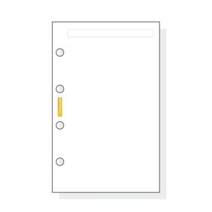 finocam c142 notas de recambio para agendas classic liso formato 601 56x89x5mm color blanco