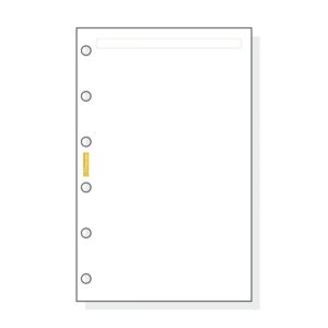 finocam c242 notas de recambio para agendas classic liso formato 602 73x114x5mm color blanco