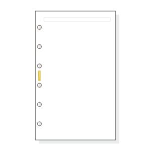 finocam c342 notas de recambio para agendas classic liso formato 603 79x127x5mm color blanco