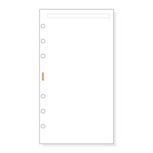 finocam c942 notas de recambio para agendas classic liso formato 609 94x171x5mm color blanco