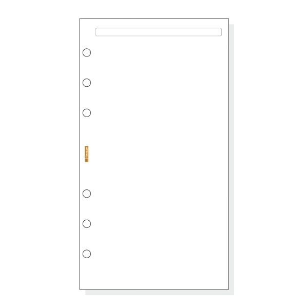 finocam c942 notas de recambio para agendas classic liso formato 609 94x171x5mm color blanco