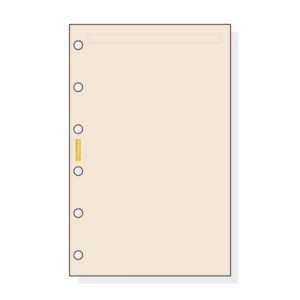 finocam c243 notas de recambio para agendas classic liso formato 602 73x114x5mm color crema
