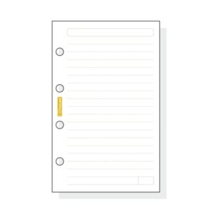 finocam c141 recambio para agendas classic lineas guia formato 601 56x89x5mm color blanco