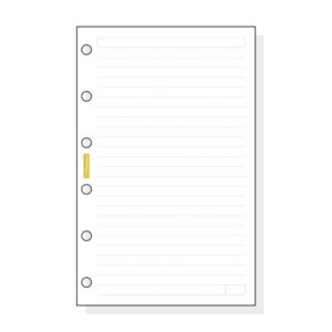 finocam c241 recambio para agendas classic lineas guia formato 602 73x114x5mm color blanco
