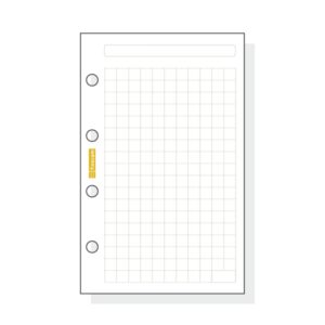 finocam c140 recambio para agendas classic cuadriculado formato 601 56x89x5mm color blanco
