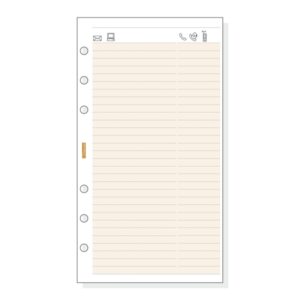 finocam c952 recambio telefonico para agendas classic formato 609 94x171x5mm color crema