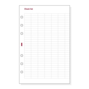 finocam r501 formulario de recambio para agendas open lista de tareas formato 500 117x7x181mm color blanco