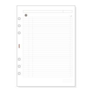 finocam r1002 planficador de recambio para agendas open formato 1000 155x5x215mm color blanco